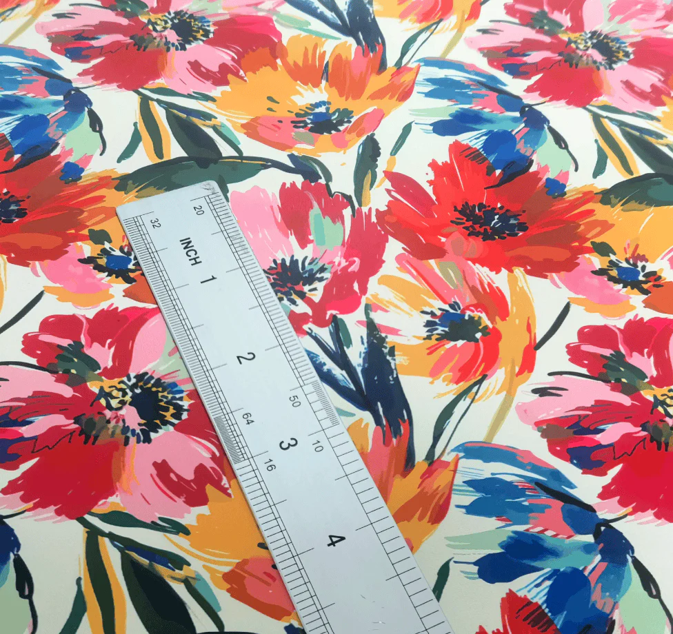 Floral Printed Vinyl custom design - Image 3