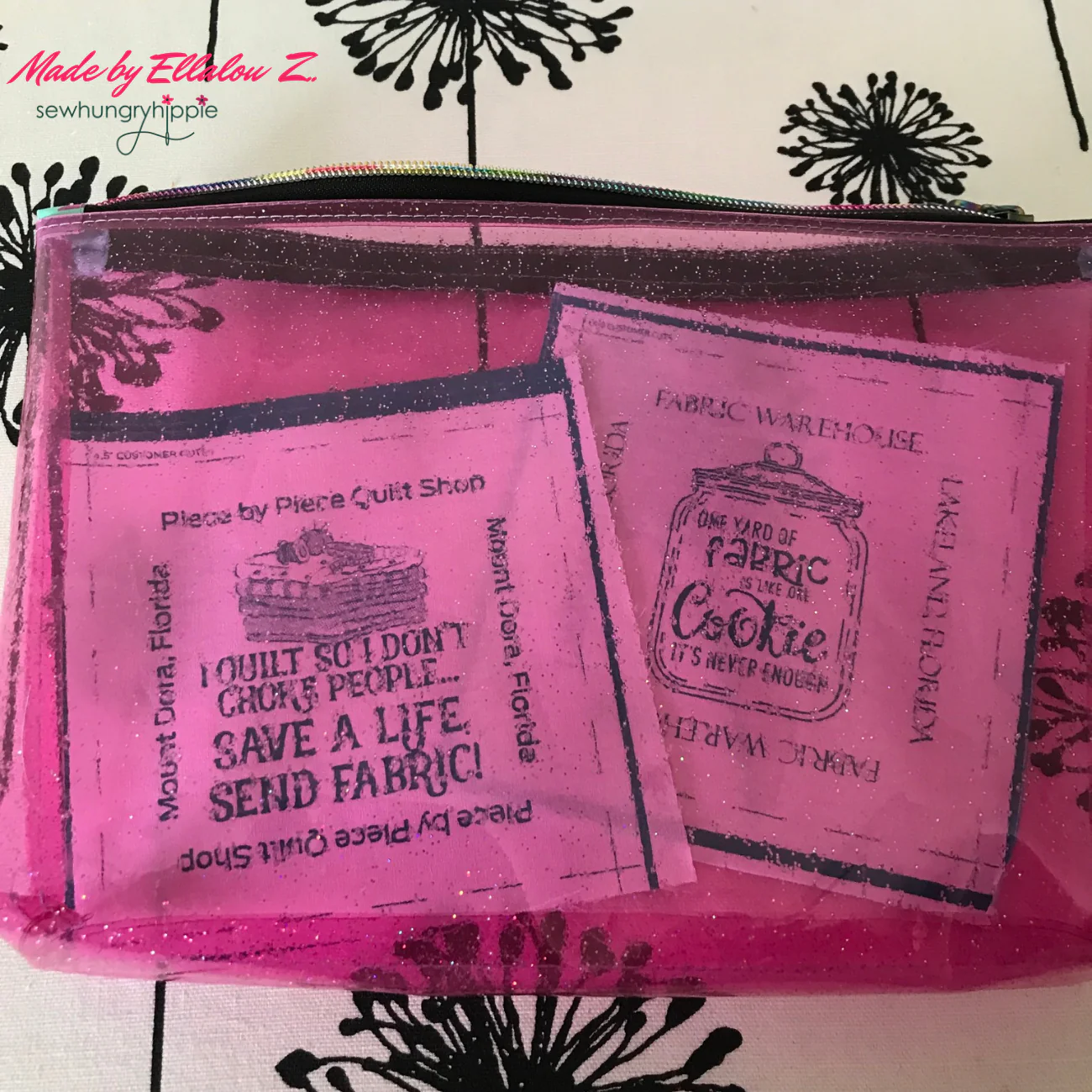 Hot Pink Clear Glitter GOING AWAY FOREVER - Image 10