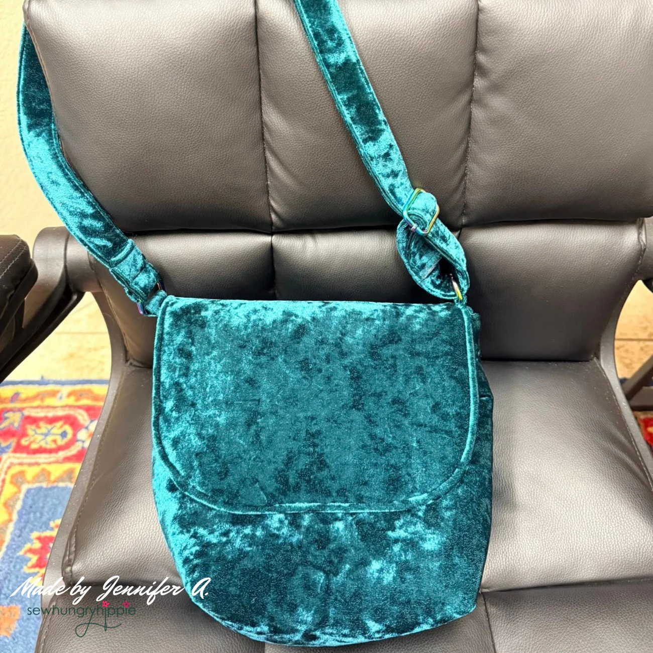IRIS Messenger Bag PDF sewing pattern - Image 11