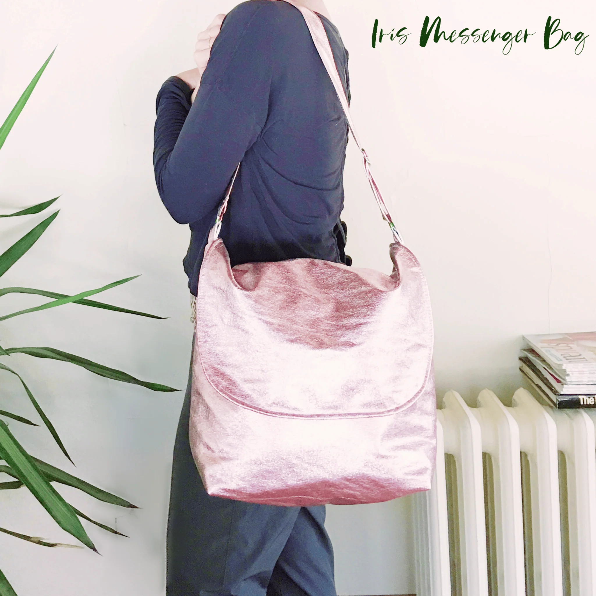 IRIS Messenger Bag PDF sewing pattern - Image 6