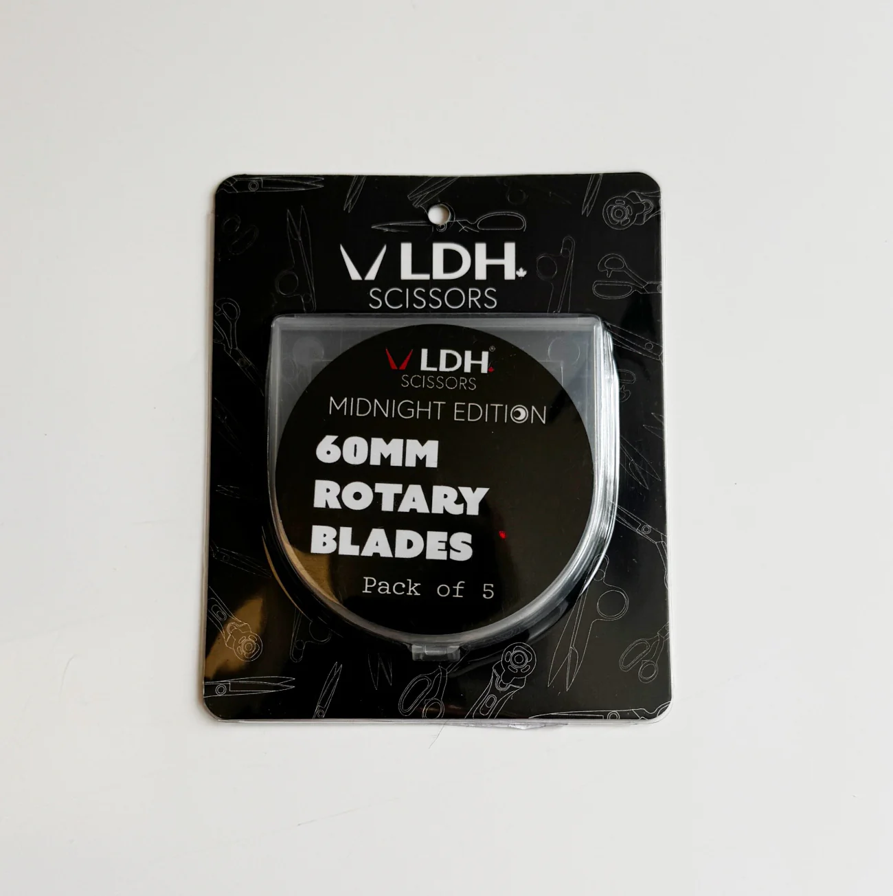 LDH Midnight Edition 60mm Rotary Blades – Pack of 5