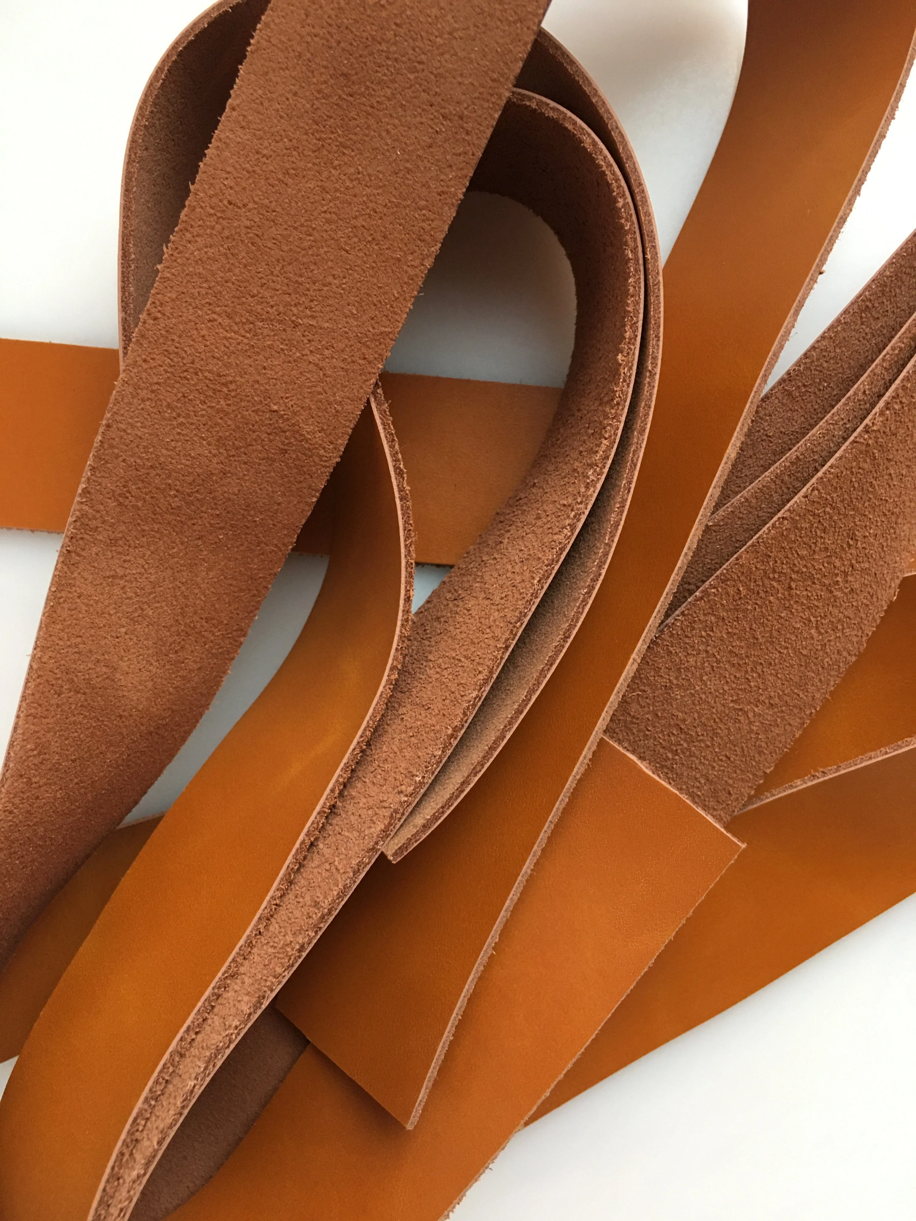 Leather Bag Straps 1.25" x 45" | Sewable Genuine Leather | SewHungryHippie - Image 4