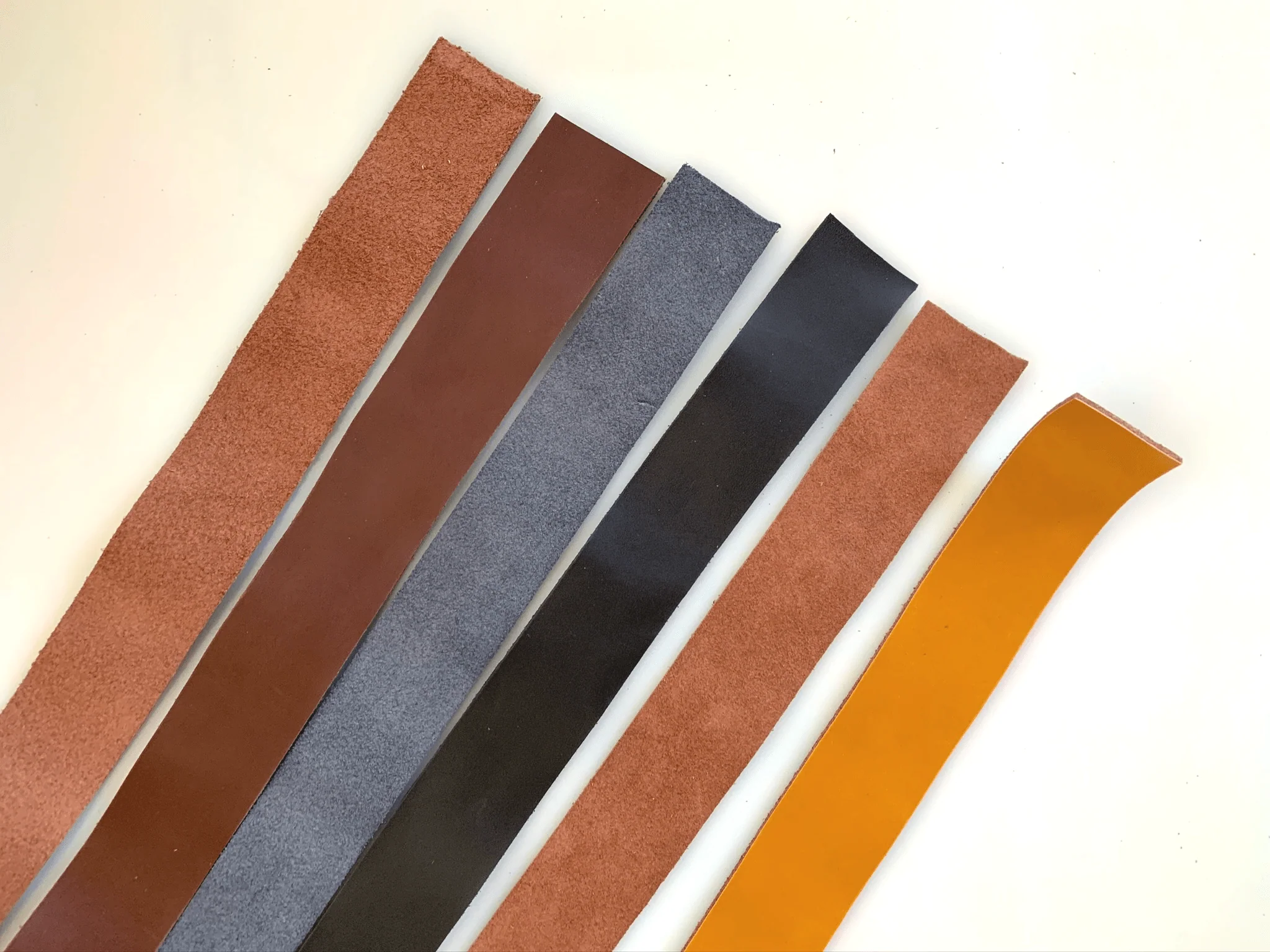 Leather Bag Straps 1.25" x 45" | Sewable Genuine Leather | SewHungryHippie - Image 5