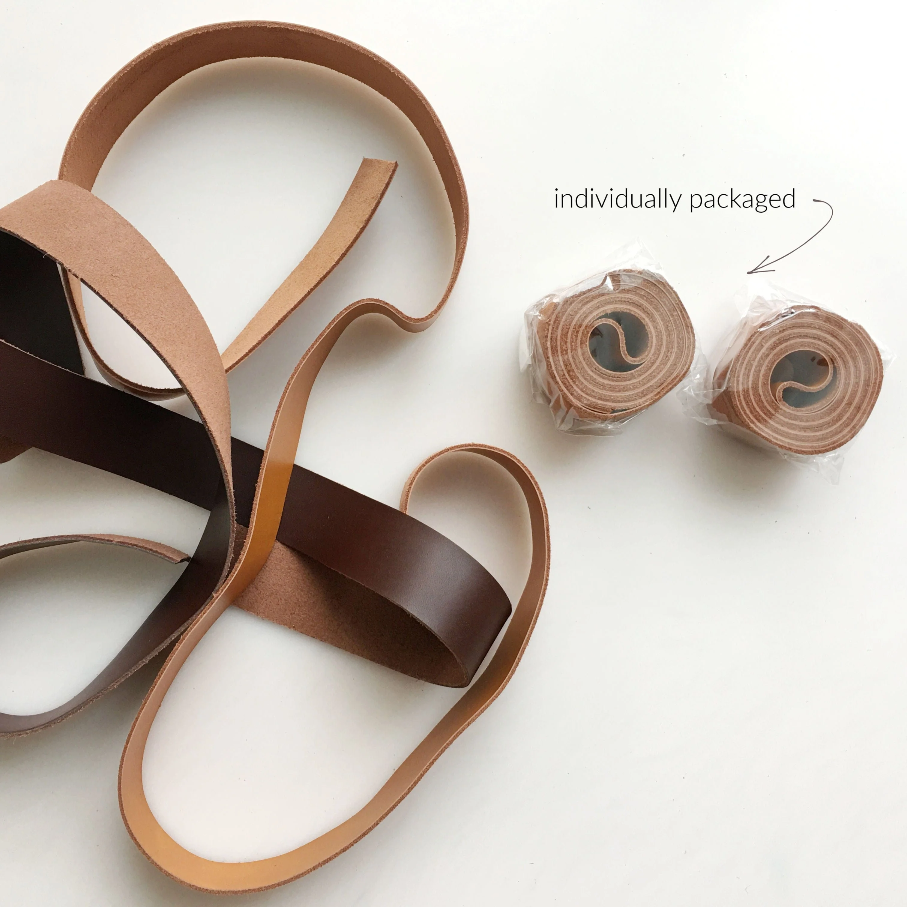 Leather Bag Straps 1.25" x 45" | Sewable Genuine Leather | SewHungryHippie - Image 8