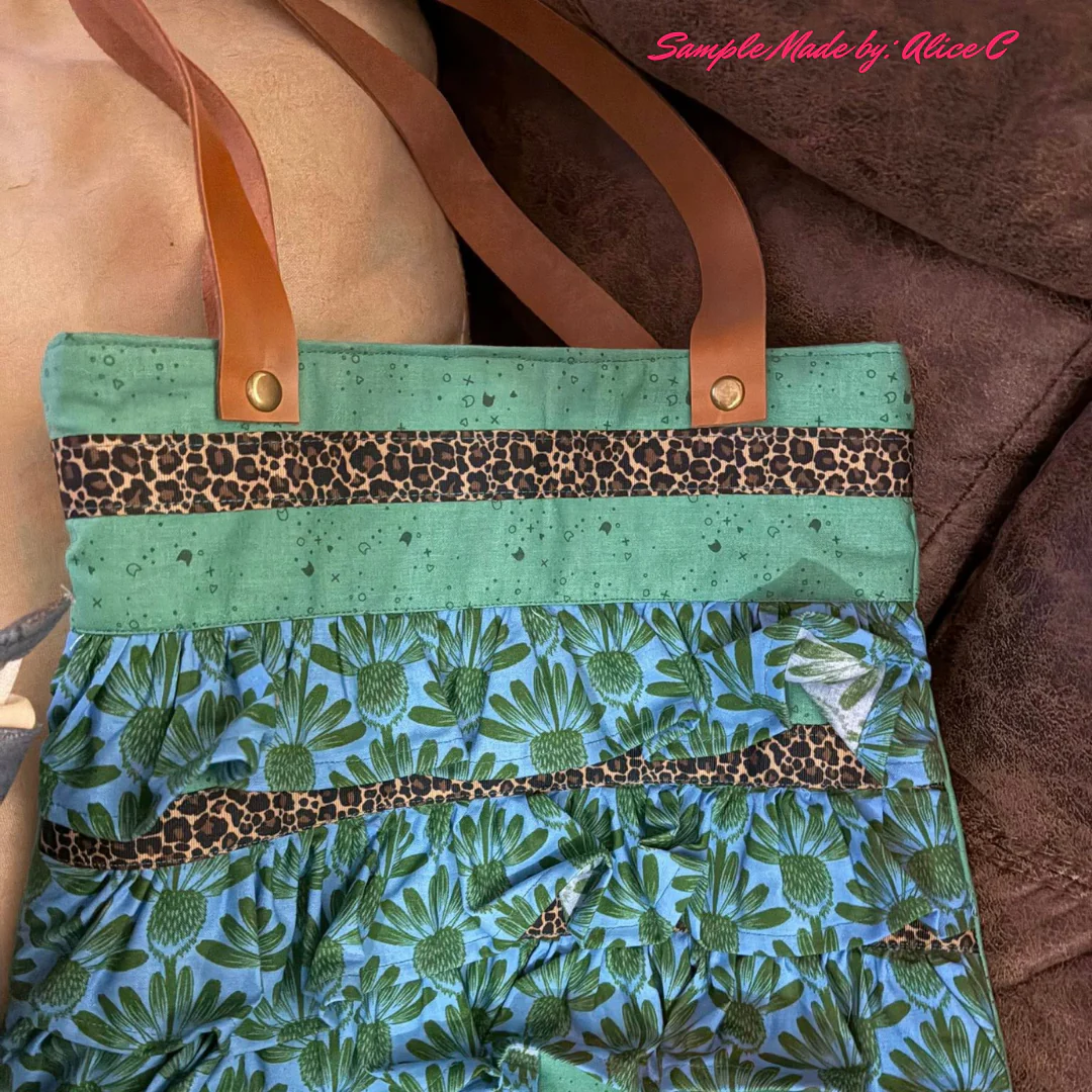 Light Brown Leather Bag Strap 1" x 45" | Sewable Genuine Leather | SewHungryHippie - Image 5