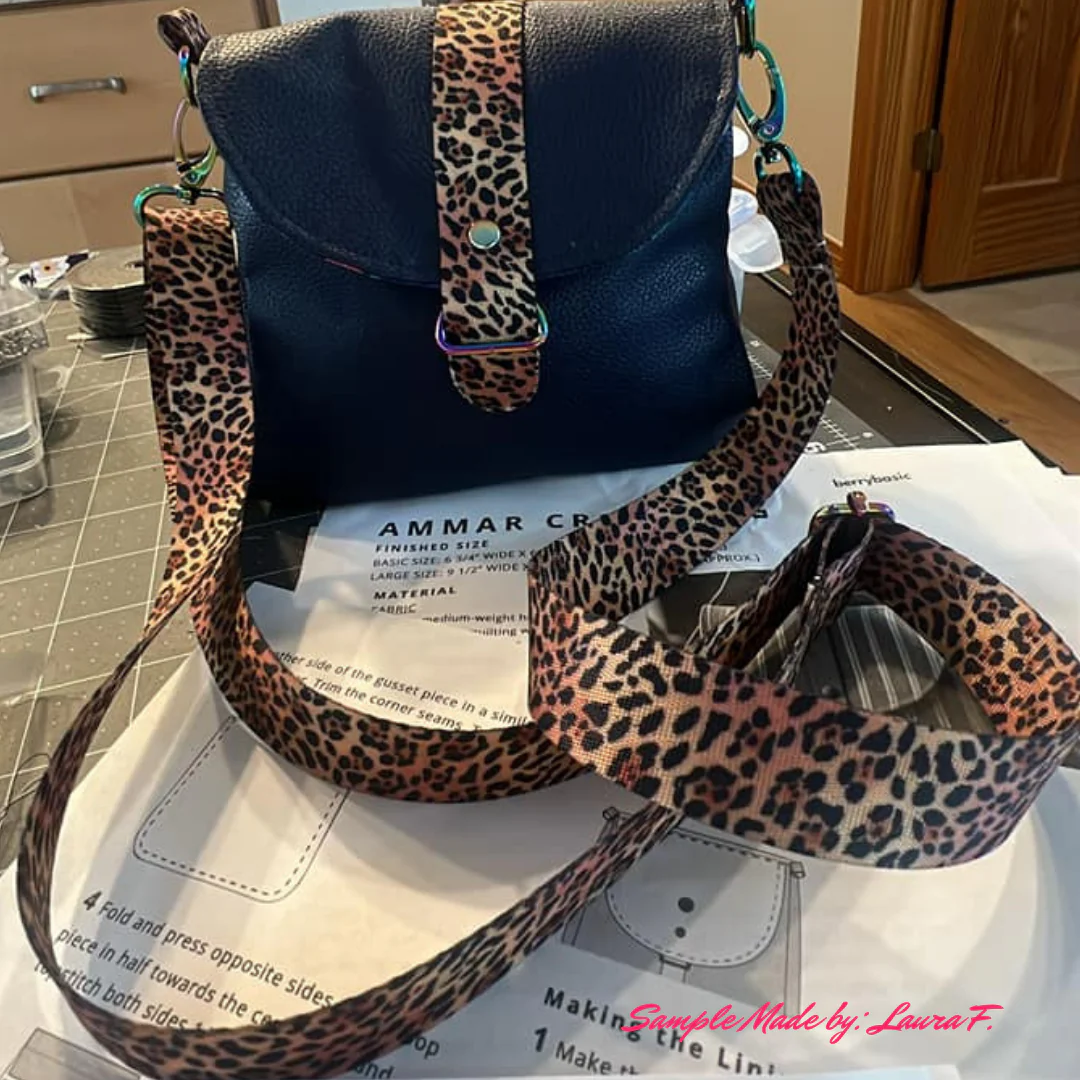 Leopard Print Seatbelt Webbing 1" Width - 5 Yard Bundle - Image 7