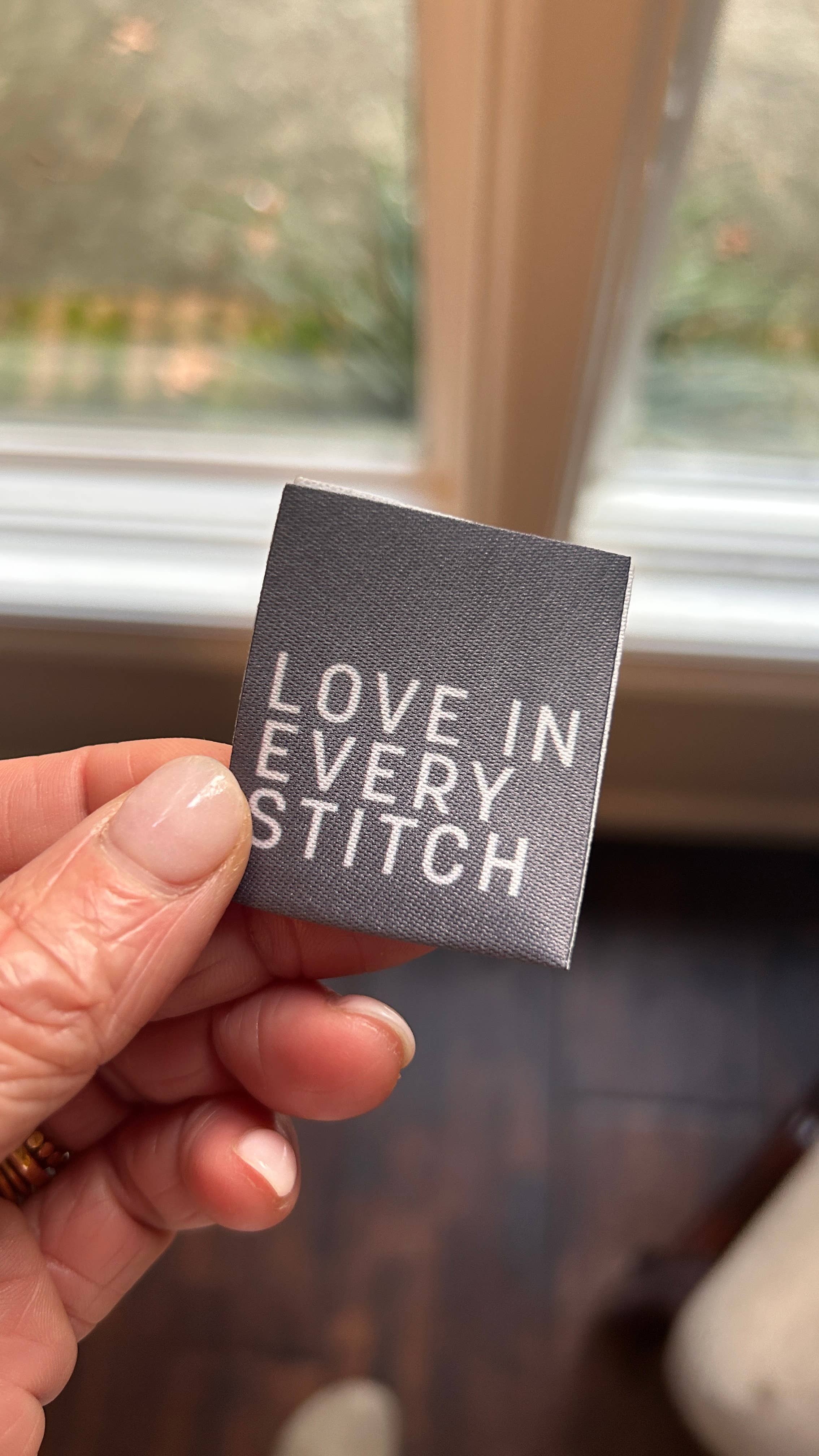 Love in Every Stitch - Designer Sewing Labels - Image 2