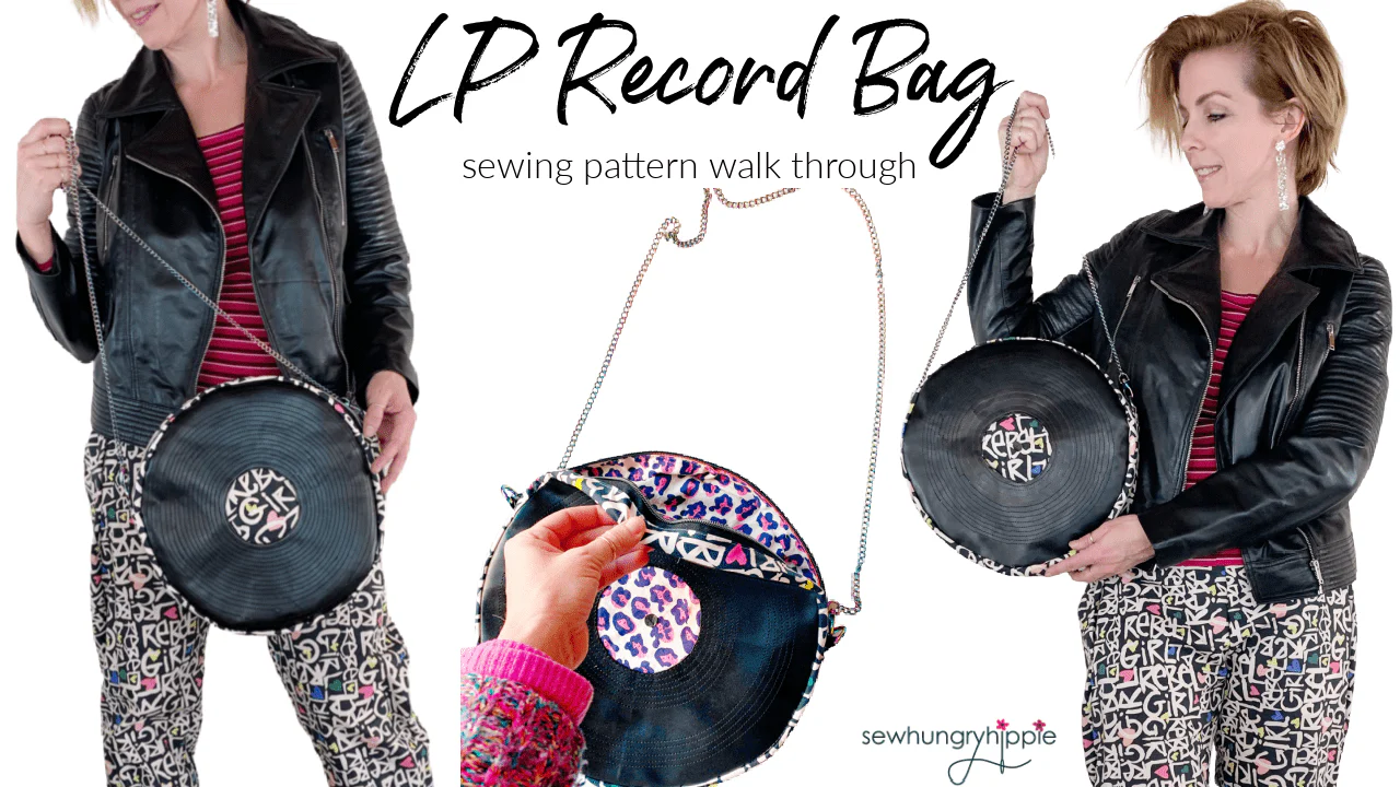 LP Record Bag PDF sewing pattern - Image 19
