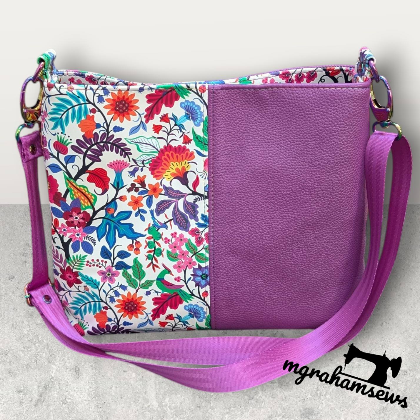 Moonglow Purple Rain – Orchid Faux Leather Vinyl - Image 3