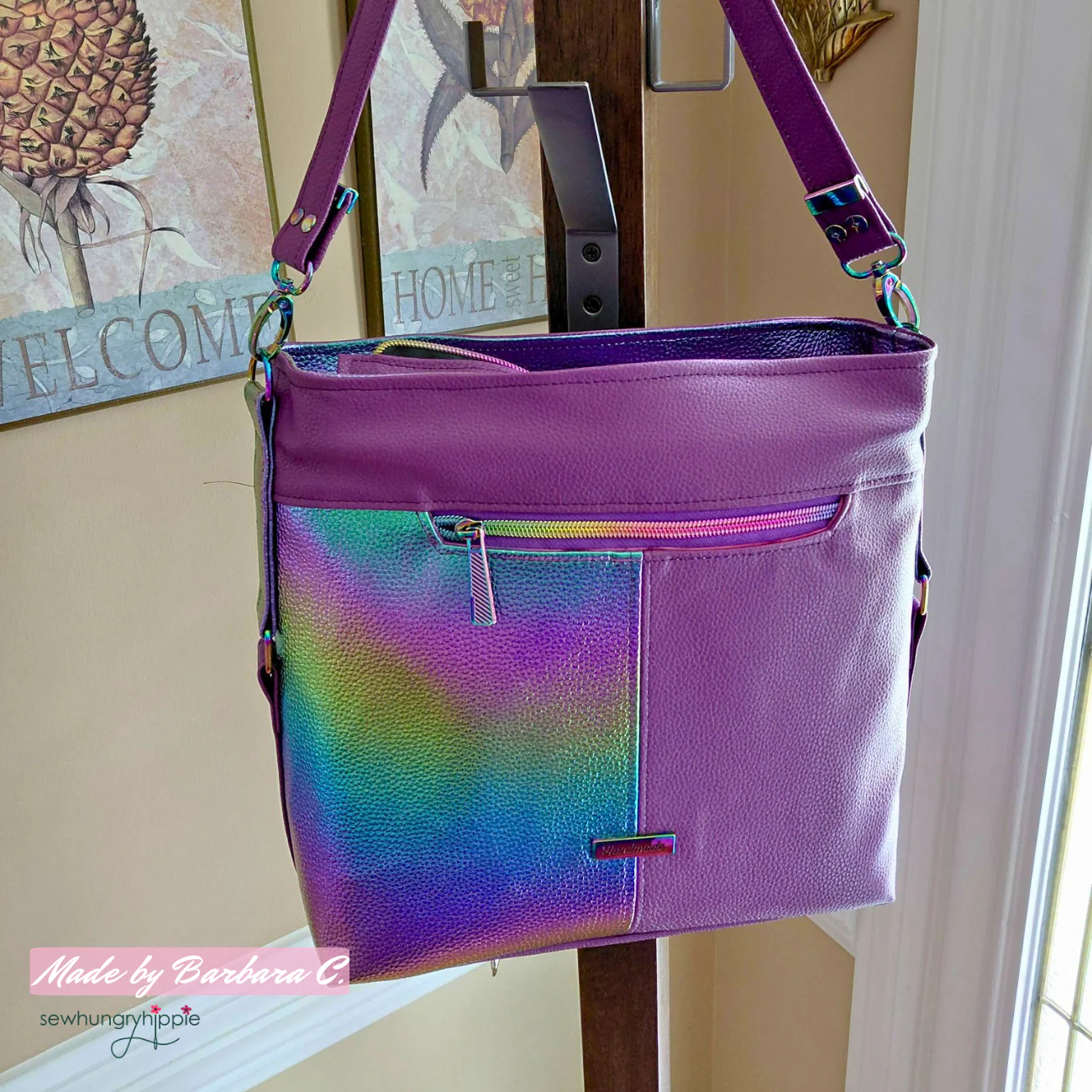 Moonglow Purple Rain – Orchid Faux Leather Vinyl - Image 5