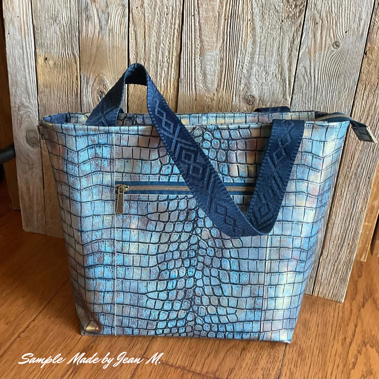 Mystic Croc Vinyl Sew HungryHippie Bag Making Vinyl Faux Leather - Image 7