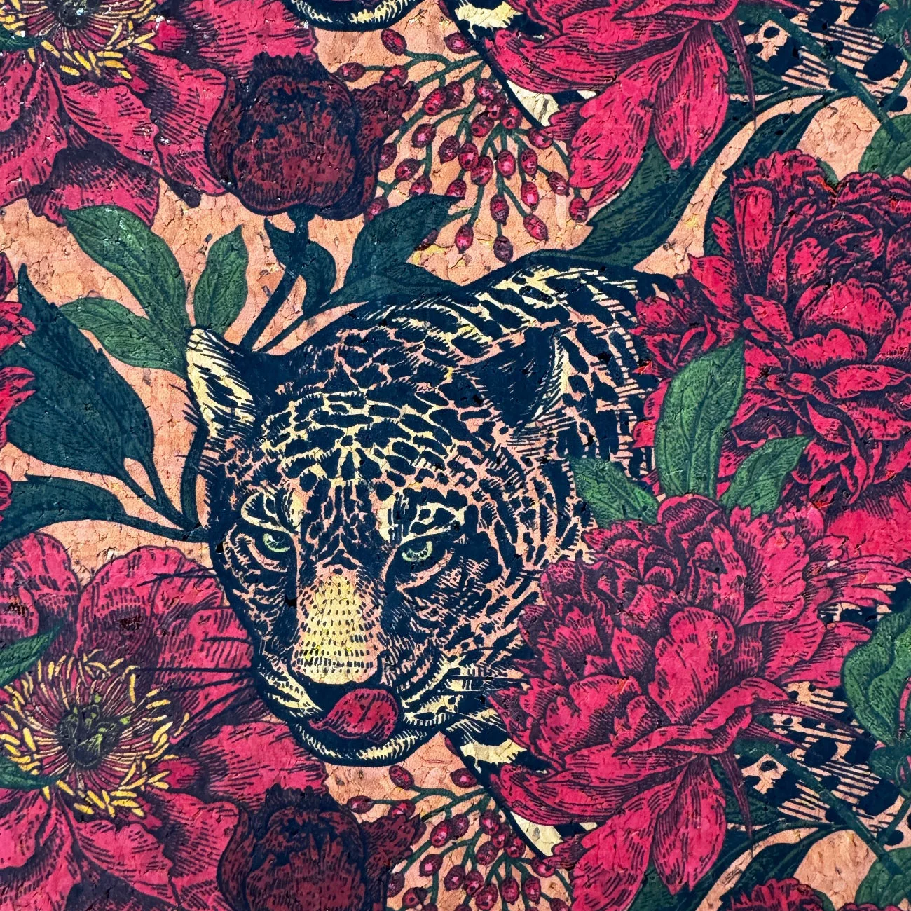 Natalie's Custom / Cork Leopards n Roses / Sew hungryhippie - Image 5