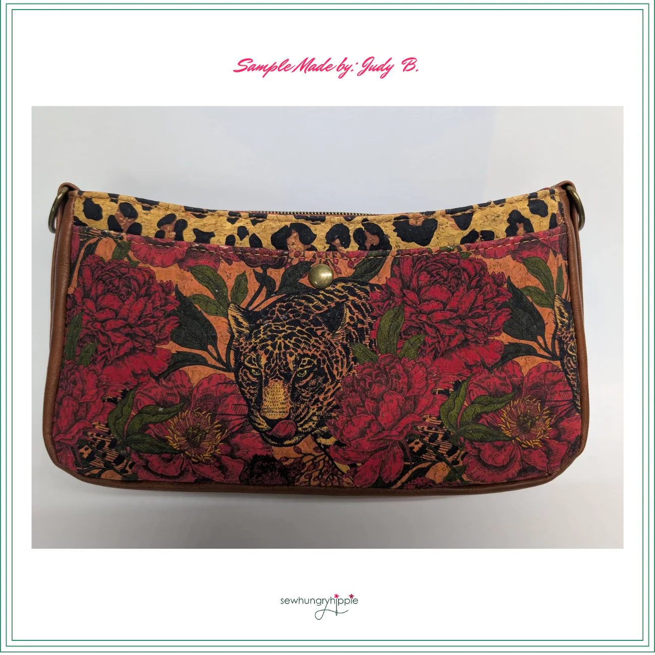 Natalie's Custom / Cork Leopards n Roses / Sew hungryhippie - Image 8