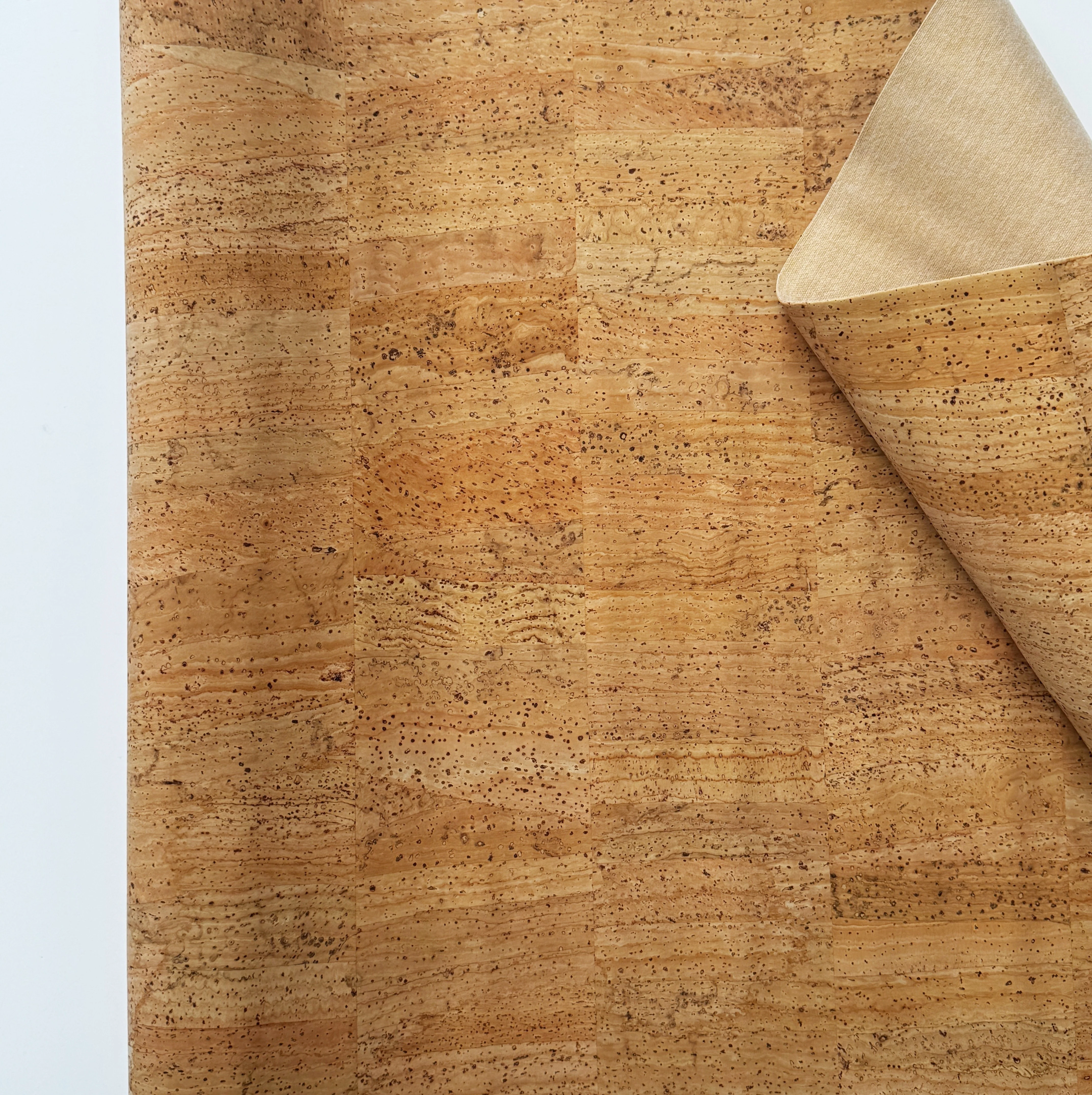 Natural Cork Roll 18x54 | Canvas-Backed Bag Making Fabric - Image 2