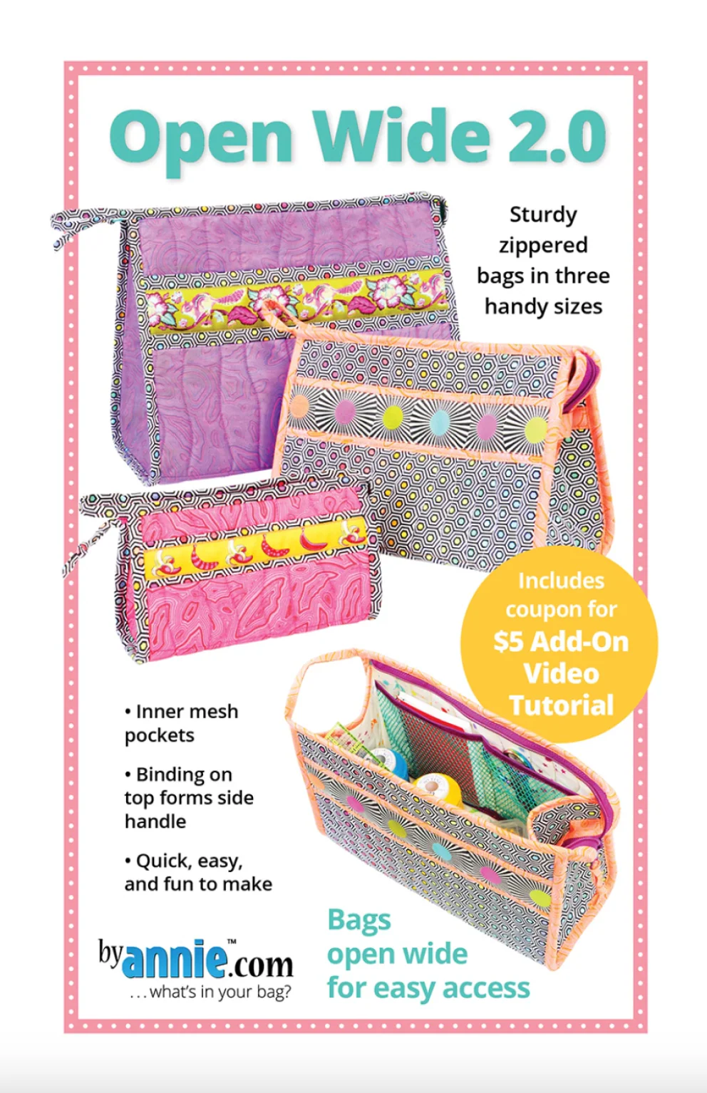 Open Wide 2.0 pattern by By Annie