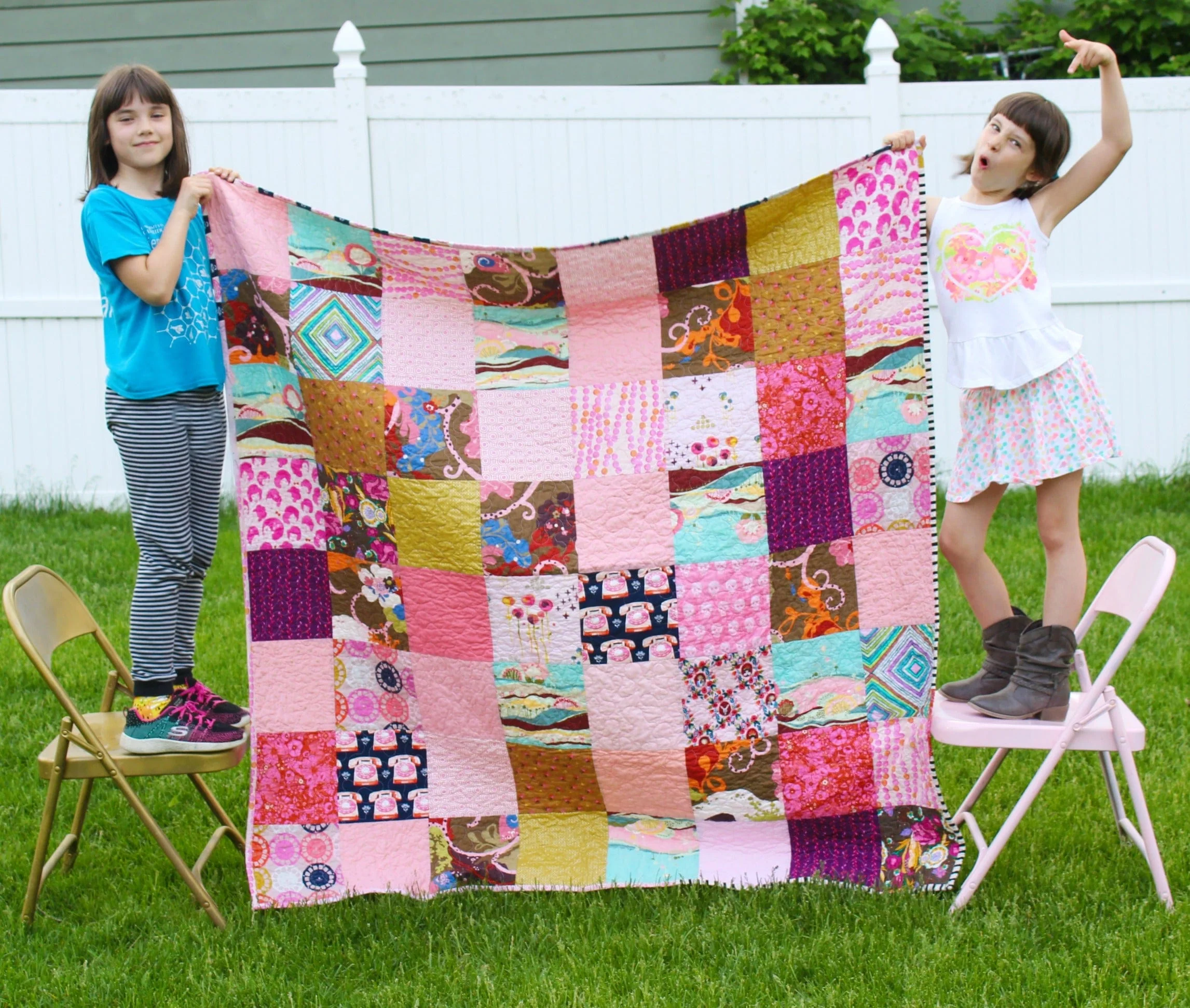 Patchwork Quilt & Pillow PDF sewing pattern - Image 6