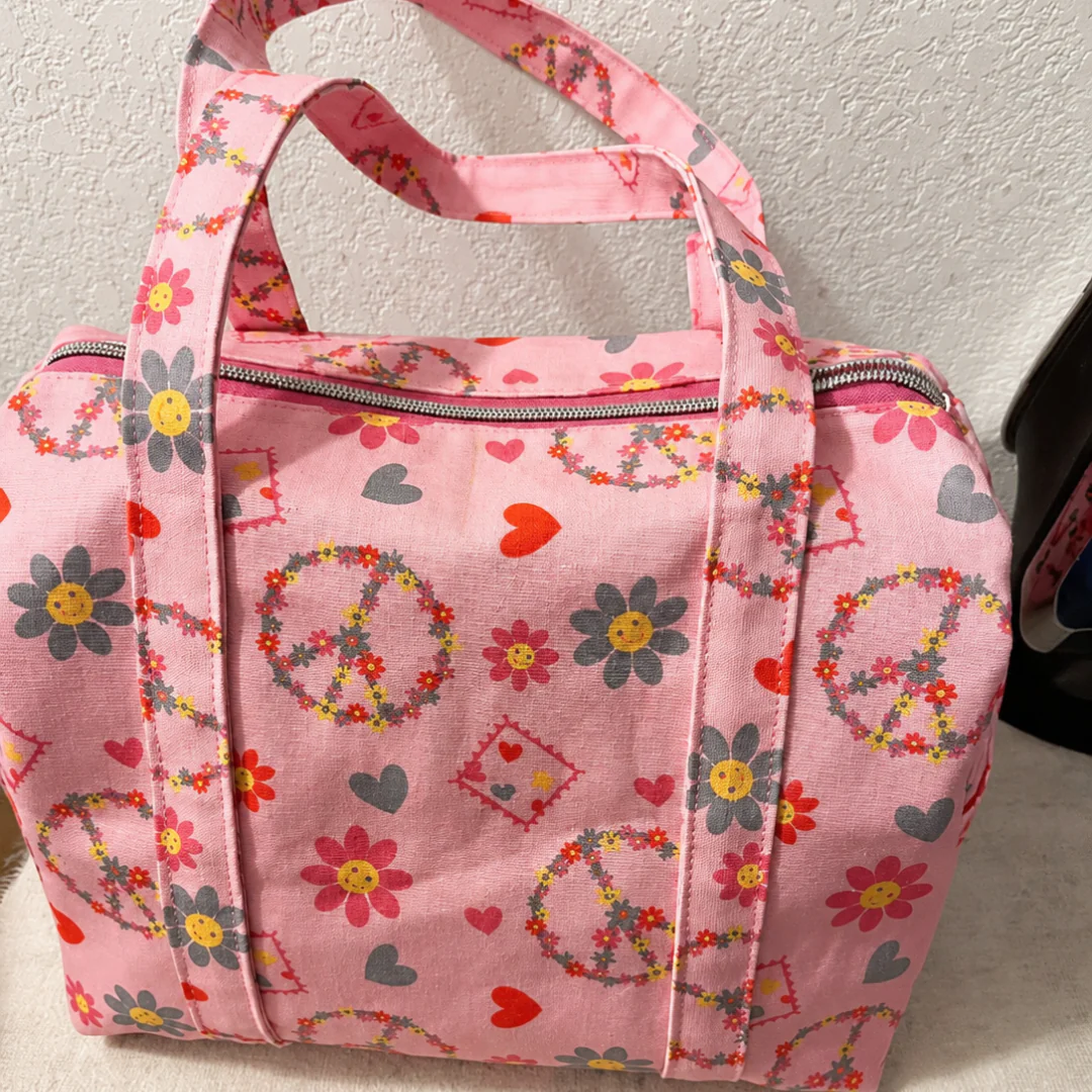 Canvas Fabric Peace 36" x 58" – Bag Lining & Craft Fabric - Image 6
