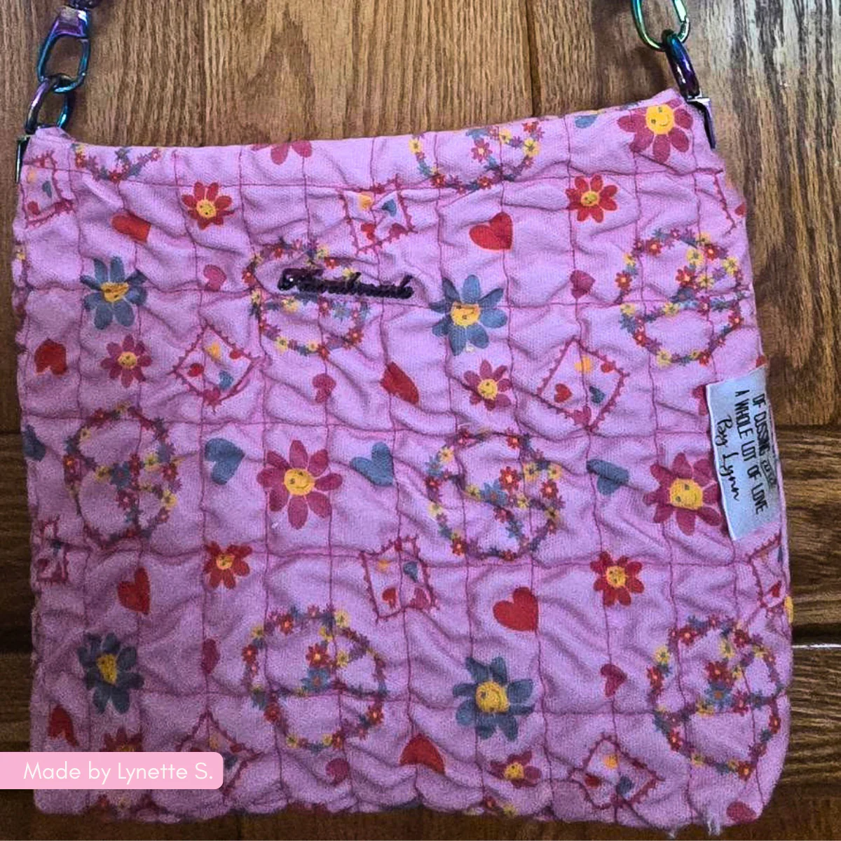 Canvas Fabric Peace 36" x 58" – Bag Lining & Craft Fabric - Image 7