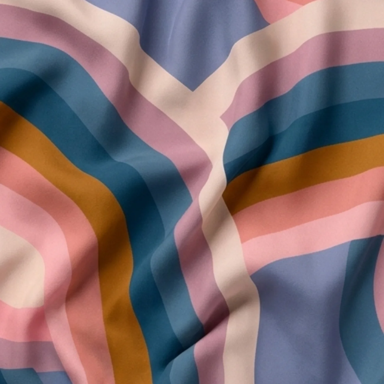 Daydream Rayon Geometric Pale Twilight - Image 3