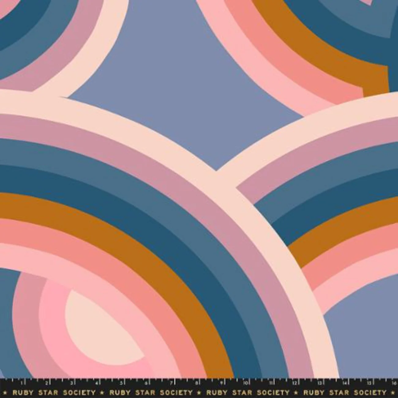 Daydream Rayon Geometric Pale Twilight - Image 4
