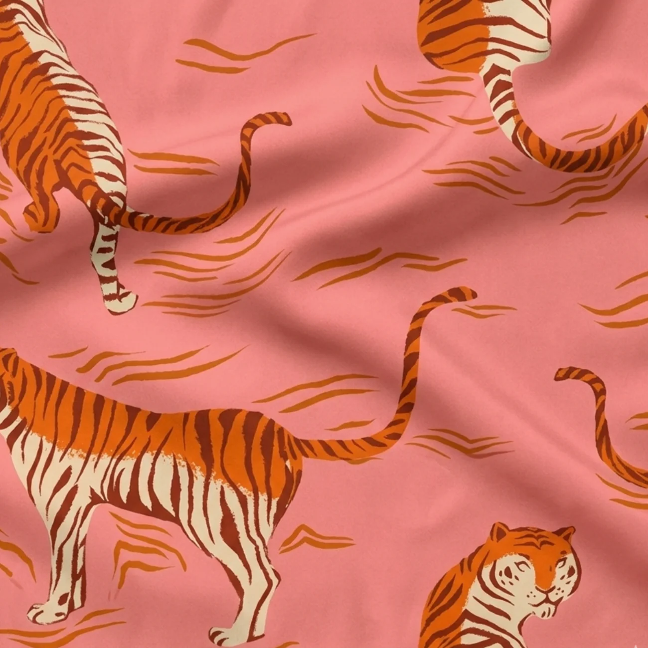 Ruby Star Society Poolside Too Rayon Fabric – Sorbet (Pink) | Fabric by the Yard - Image 3