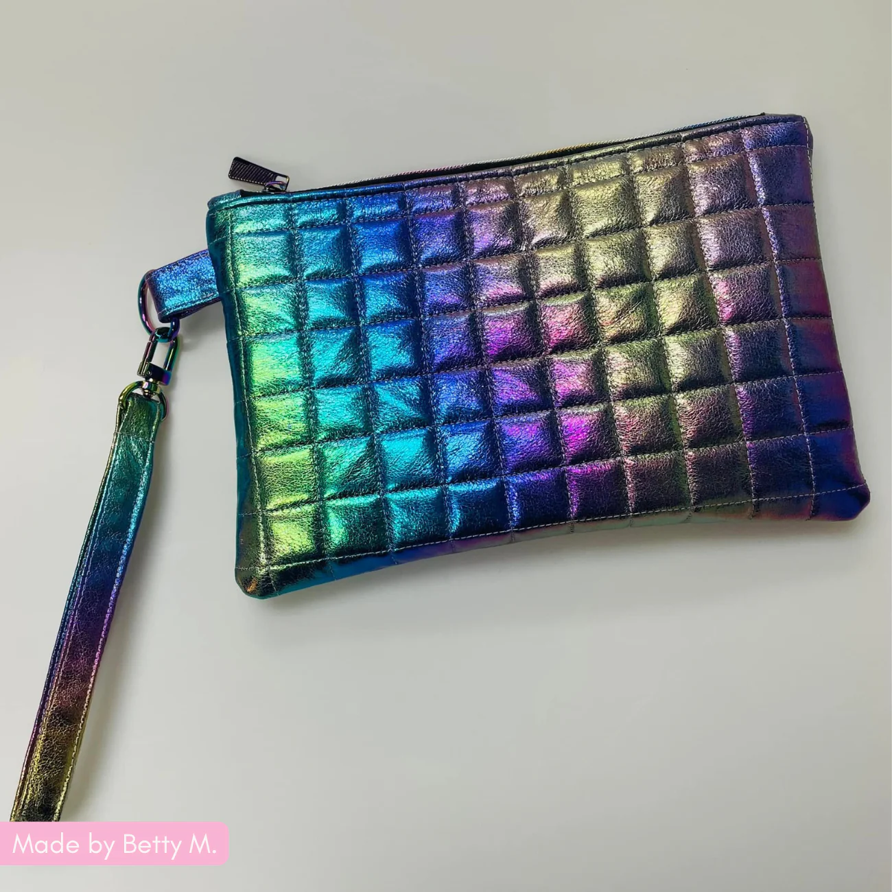 Quilted Soft Vinyl Zipper Pouch KIT - Image 5