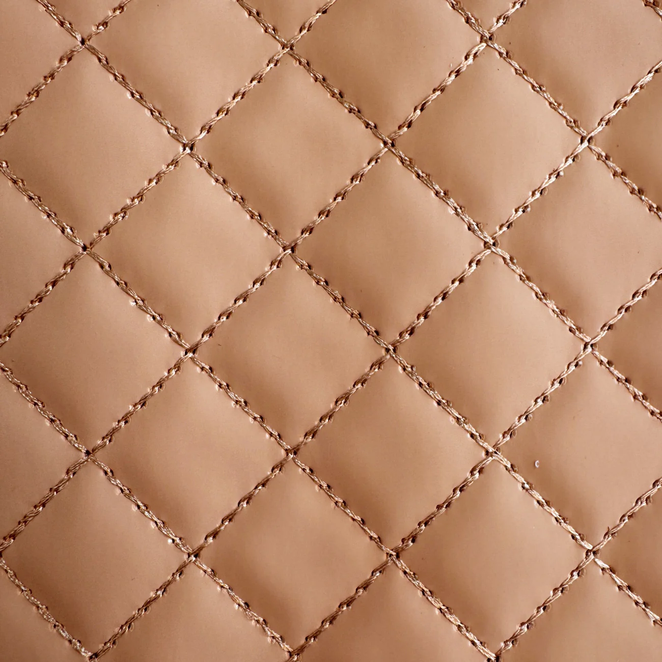 NEW Quilted Vinyl Peachy Keen