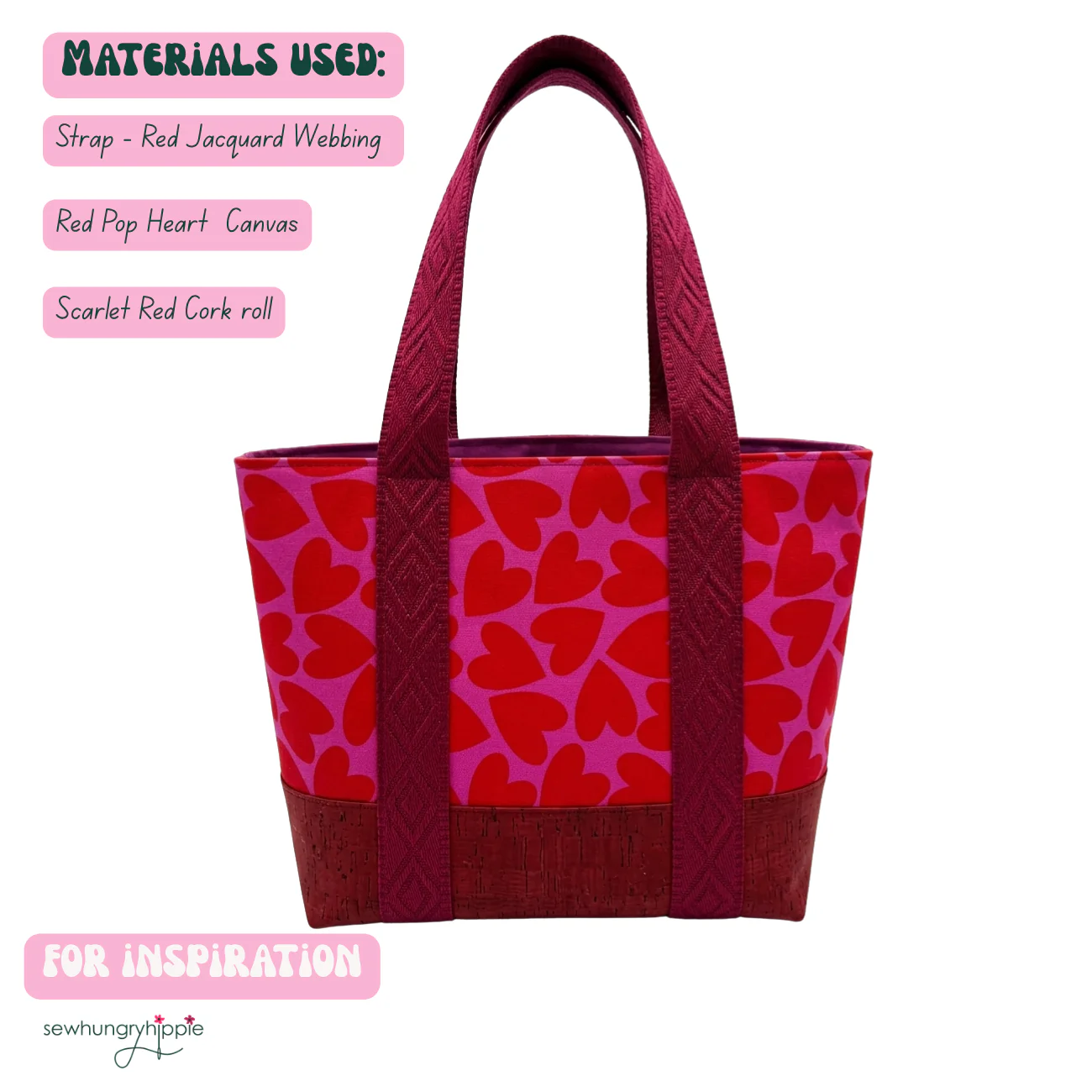 Scarlet Red Cork roll - Image 5