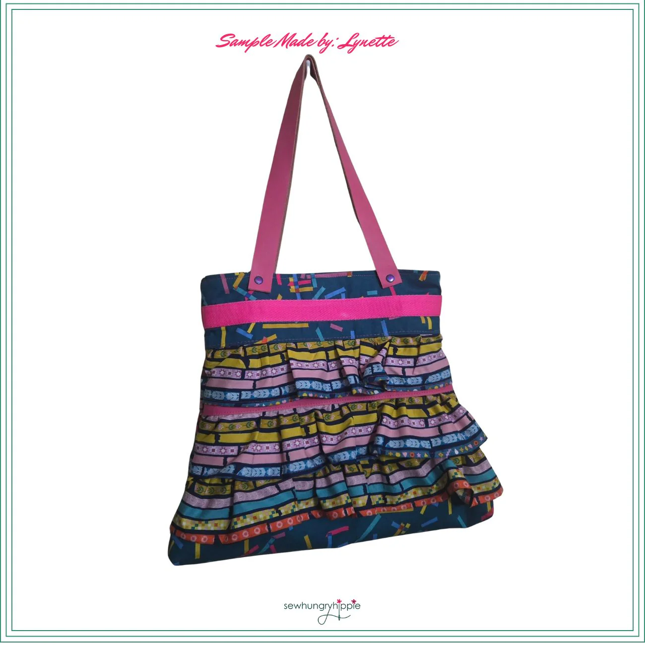 Rosetta Bag PDF and Video sewing pattern - Image 4