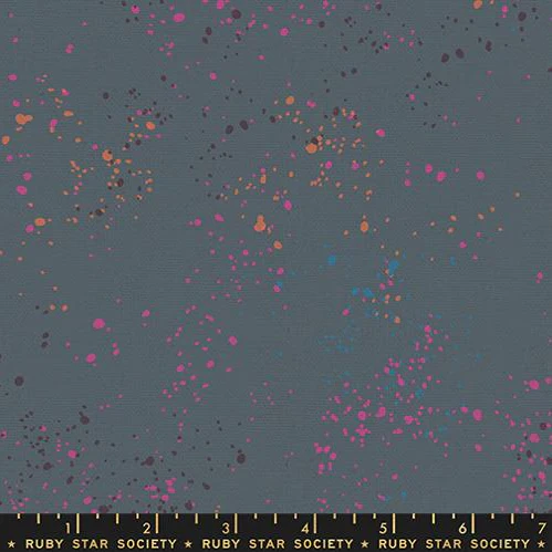 Ruby Star Speckled Canvas Linen Ghostly