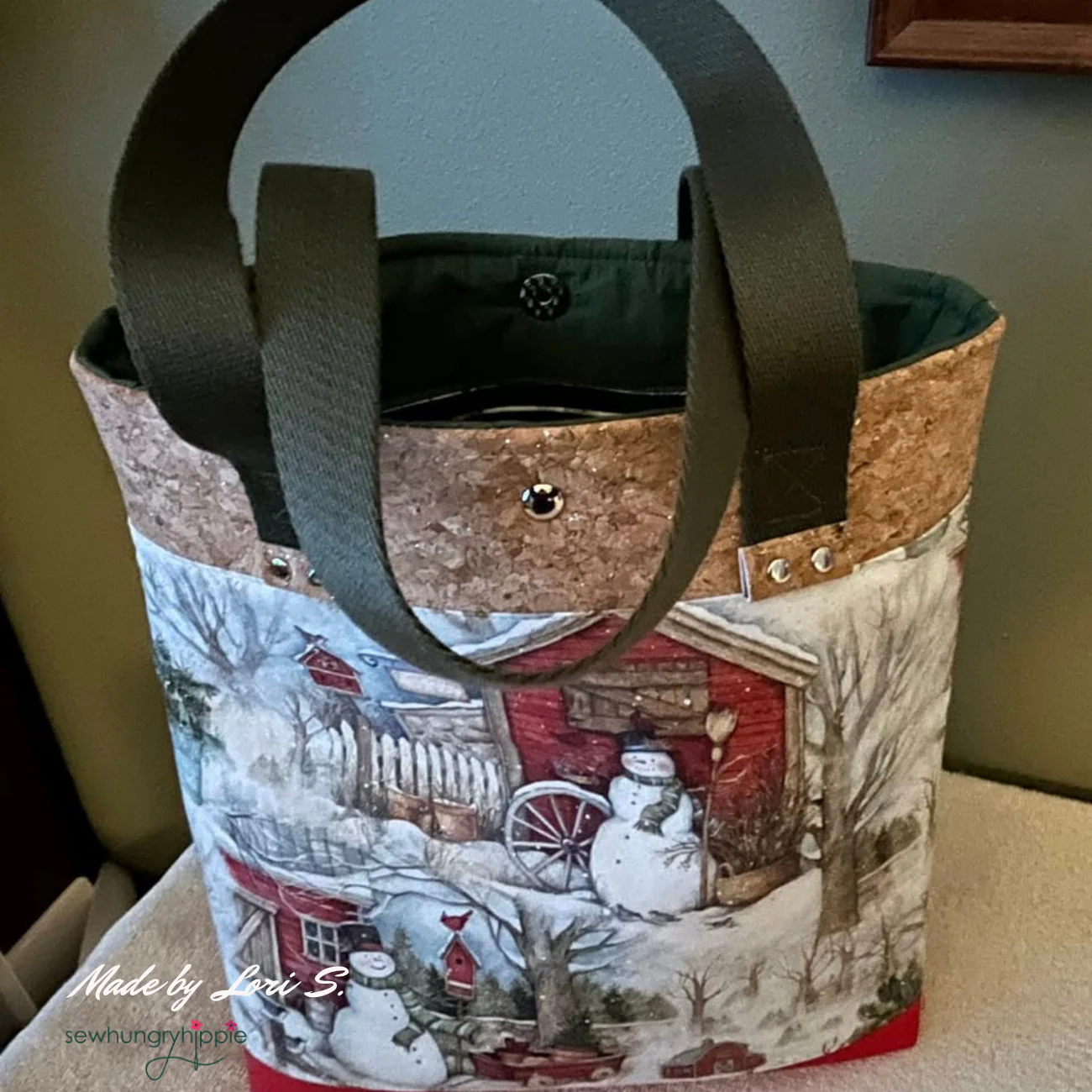 Santorini Tote HACK / open top / strap alteration PDF download - Image 10