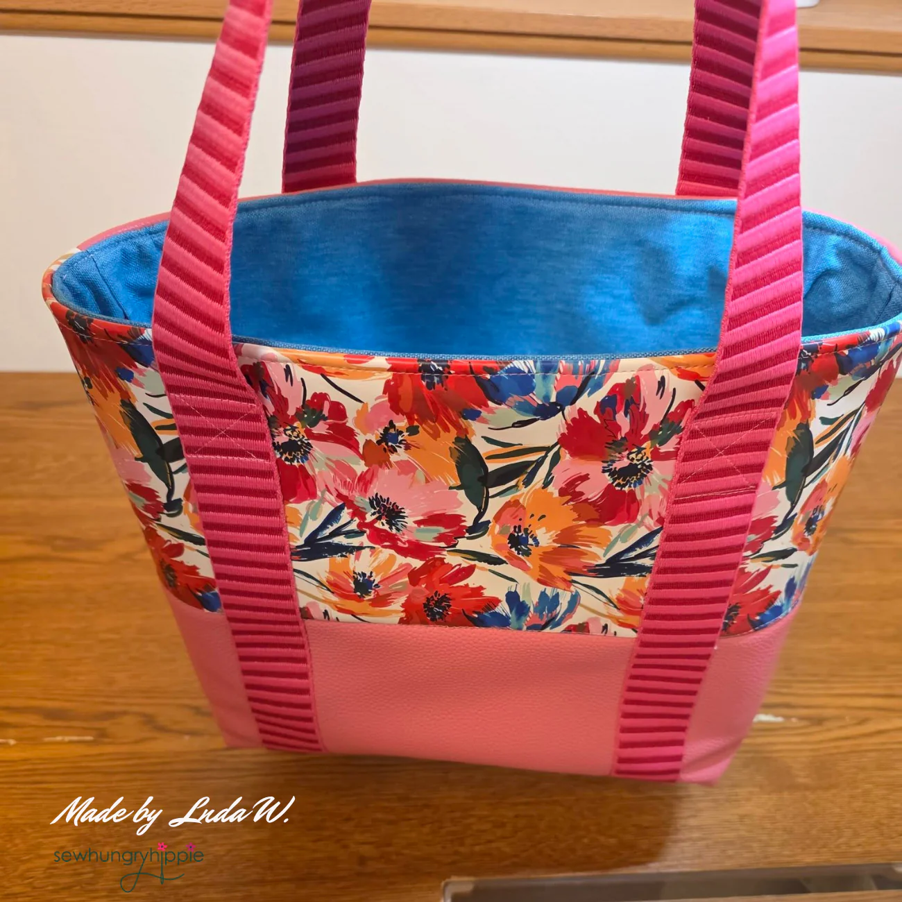 Santorini Tote HACK / open top / strap alteration PDF download - Image 5