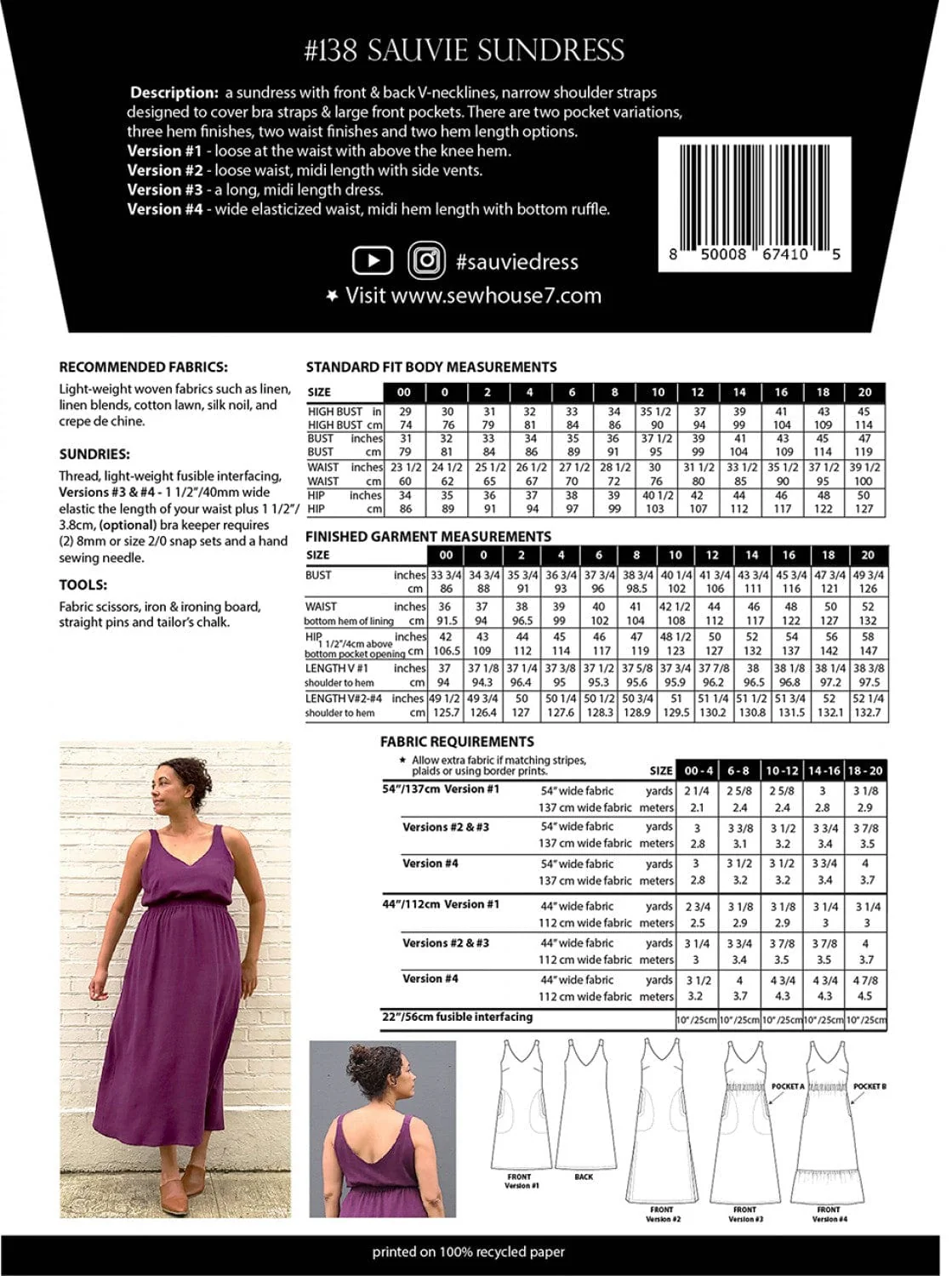 Sauvie Sundress pattern - Image 2