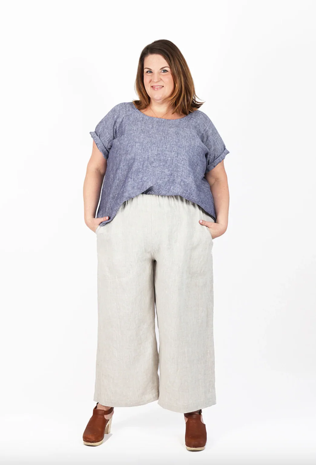 Sew House Seven Free Range Slacks sewing pattern CURVY - Image 4