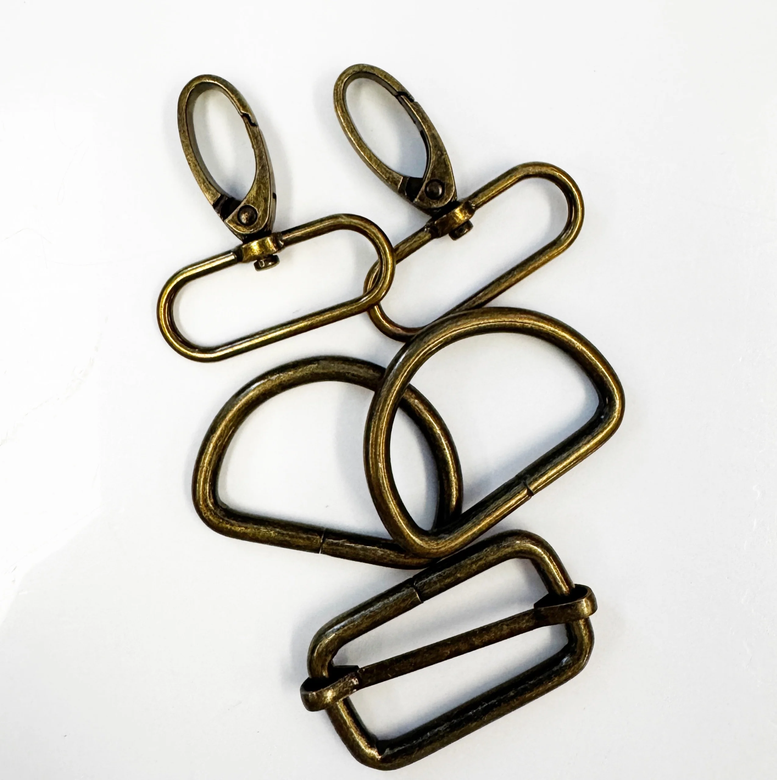 Sew Hungry Hippie 1.5" Hardware Pack – Bronze