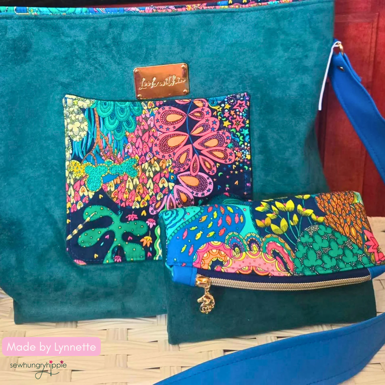 Faux Suede Teal Vinyl Soft Vegan Leather - Image 7