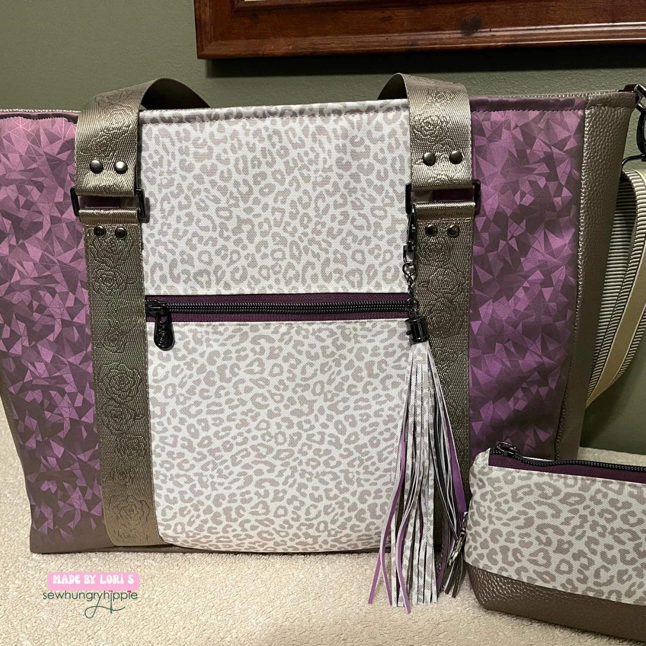 Water Resistant Canvas Light Leopard - Image 6