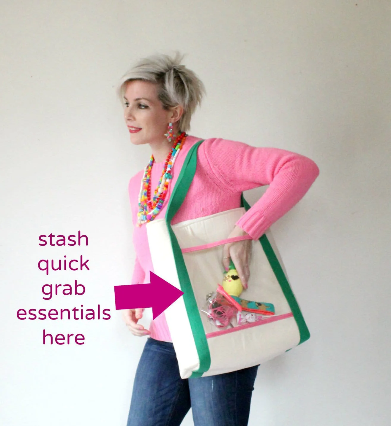 The Essentials Tote bag printed sewing pattern - Image 6