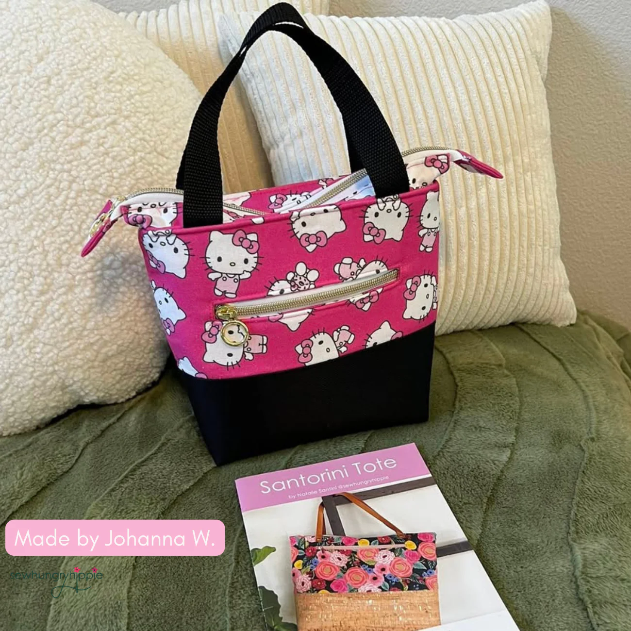 Santorini Tote printed sewing pattern - Image 16