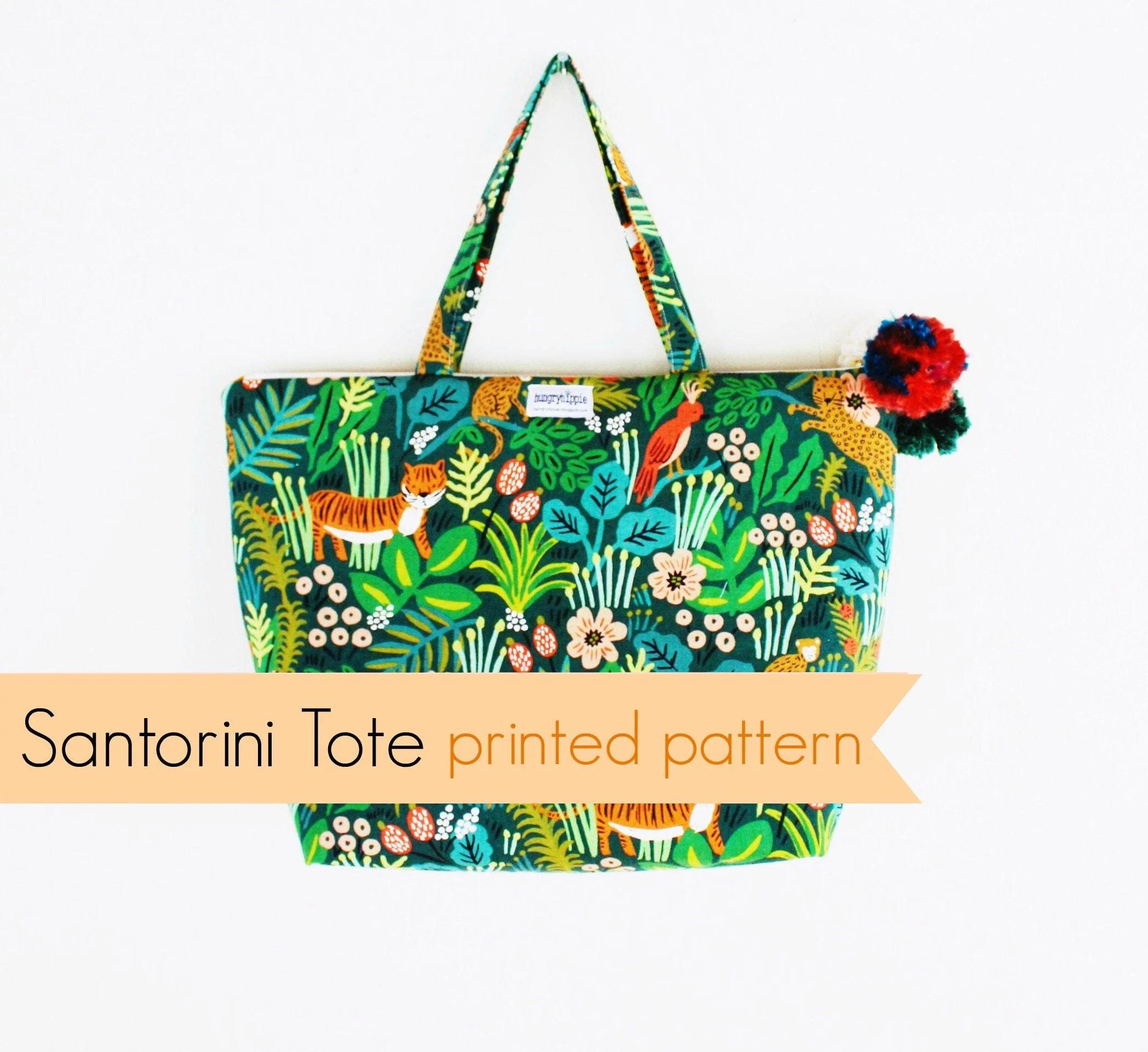 Santorini Tote printed sewing pattern - Image 5