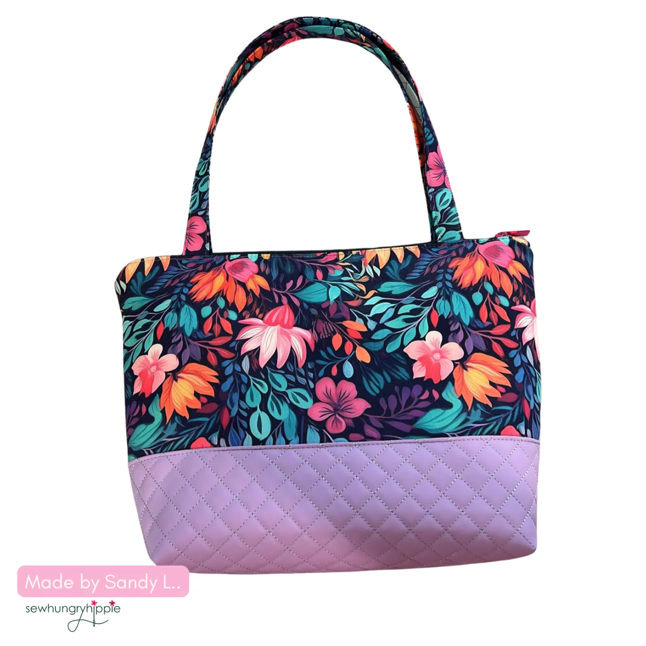 Radiant Bloom Twill Bonded Nylon Fabric 36" x 58" | Sew Hungry Hippie Exclusive - Image 8
