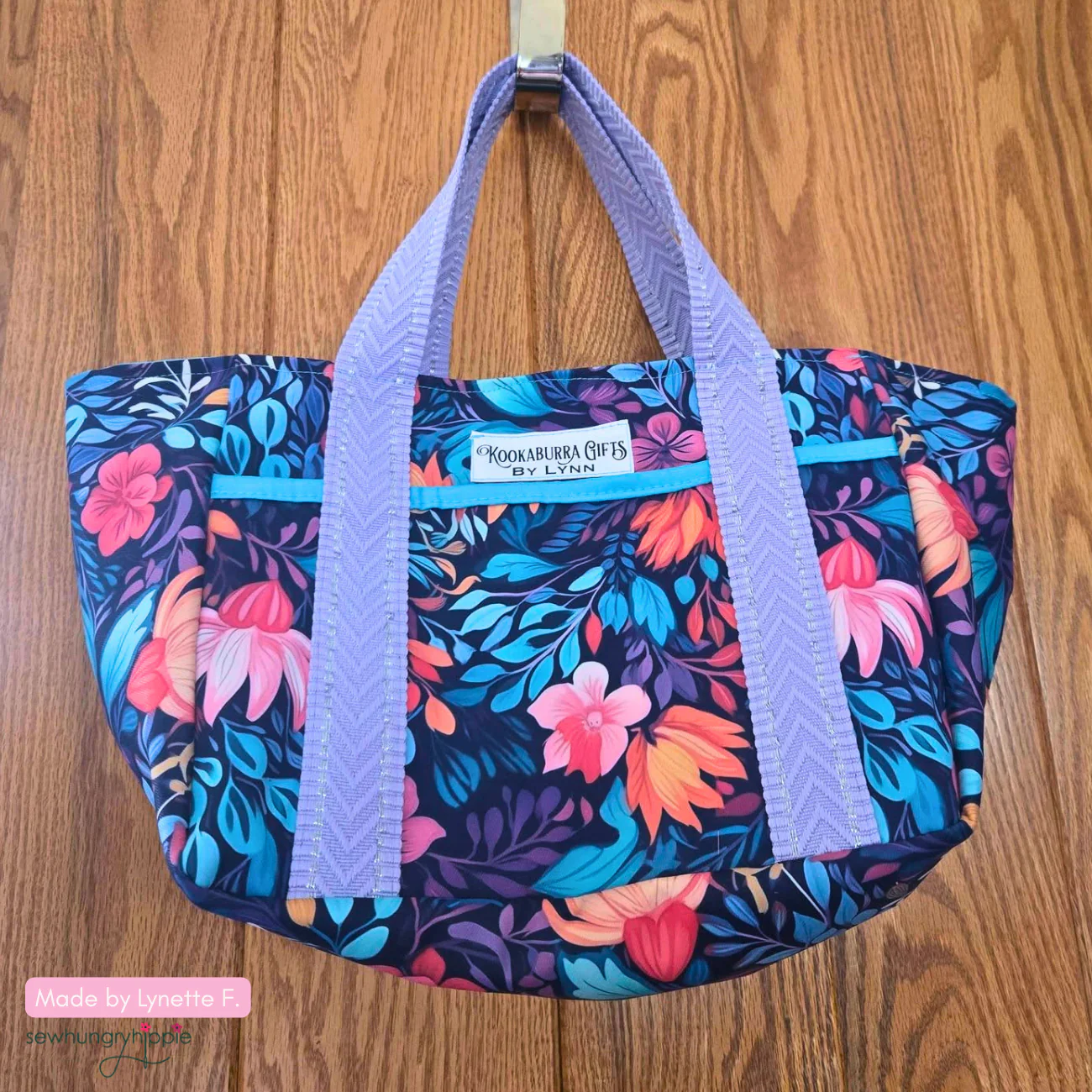 Radiant Bloom Twill Bonded Nylon Fabric 36" x 58" | Sew Hungry Hippie Exclusive - Image 9