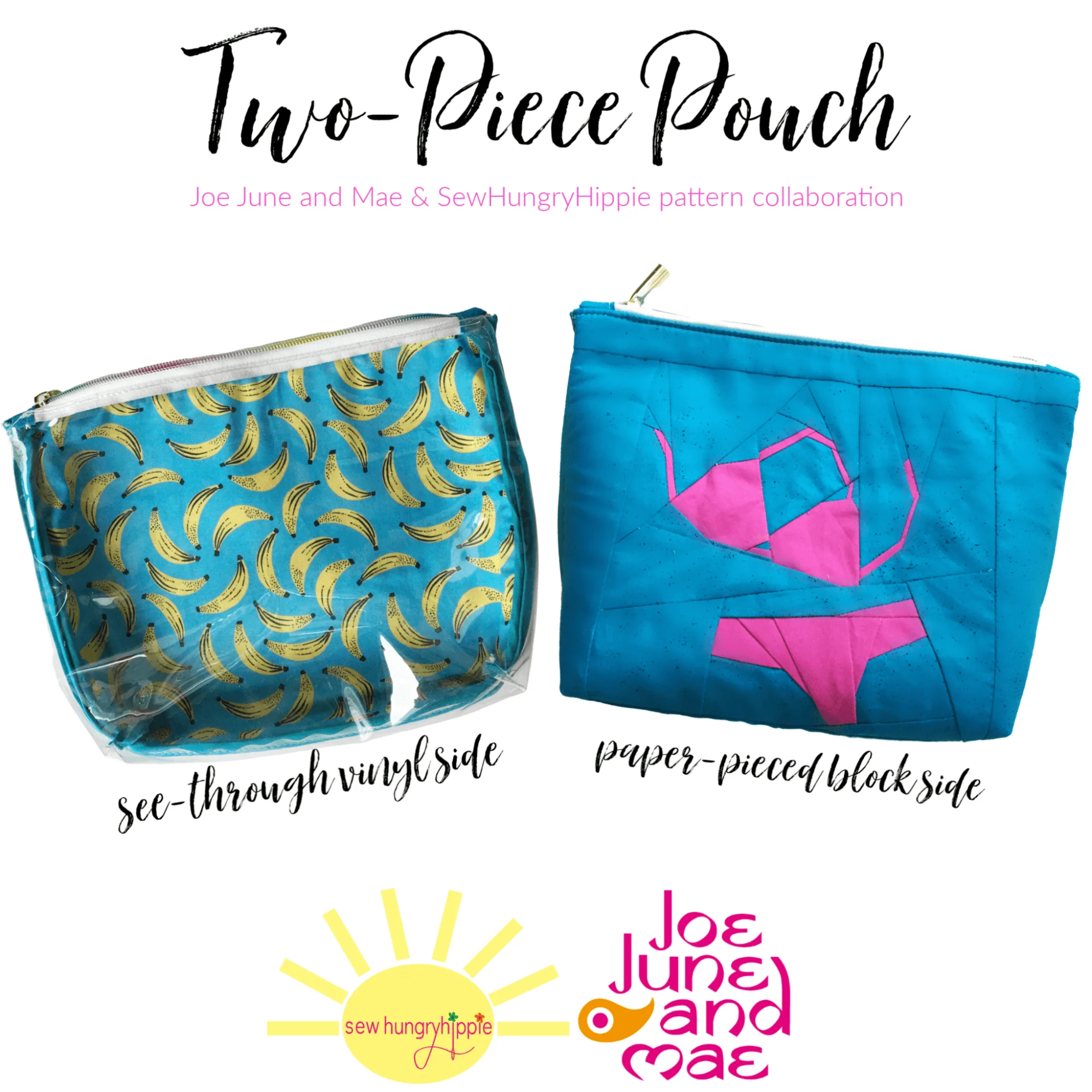 Two Piece Pouch PDF sewing pattern - Image 4