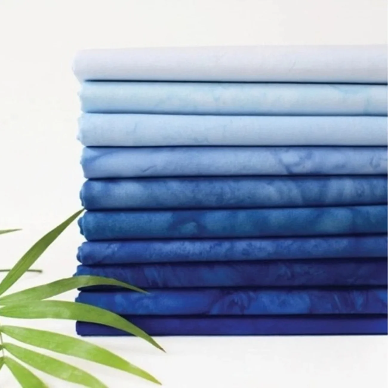 FQ Bundle Lava Solids Sky Batik - Windham Fabrics Cotton Batik Precut - Image 4