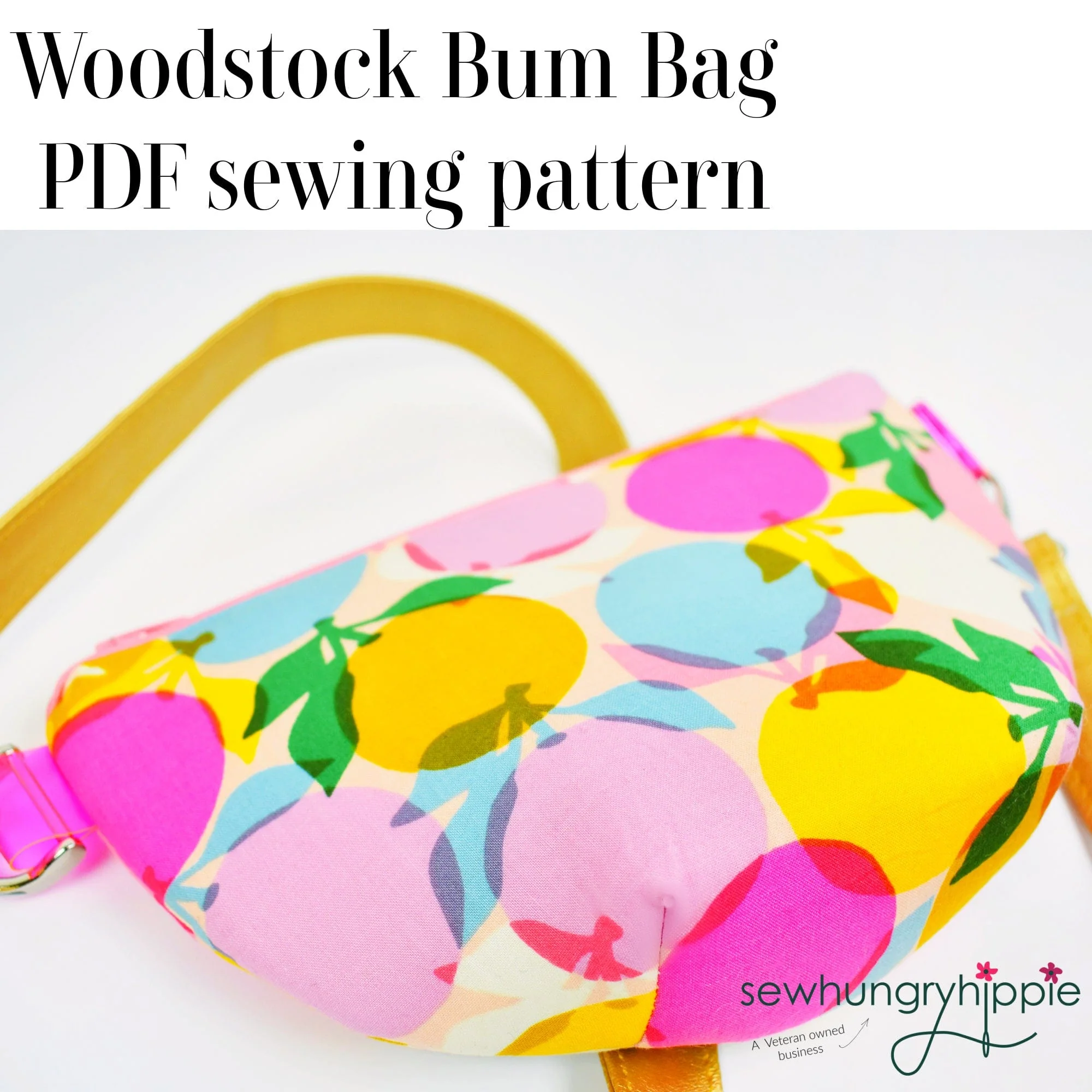Woodstock Bag PDF Sewing Pattern – SewHungryhippie - Image 3